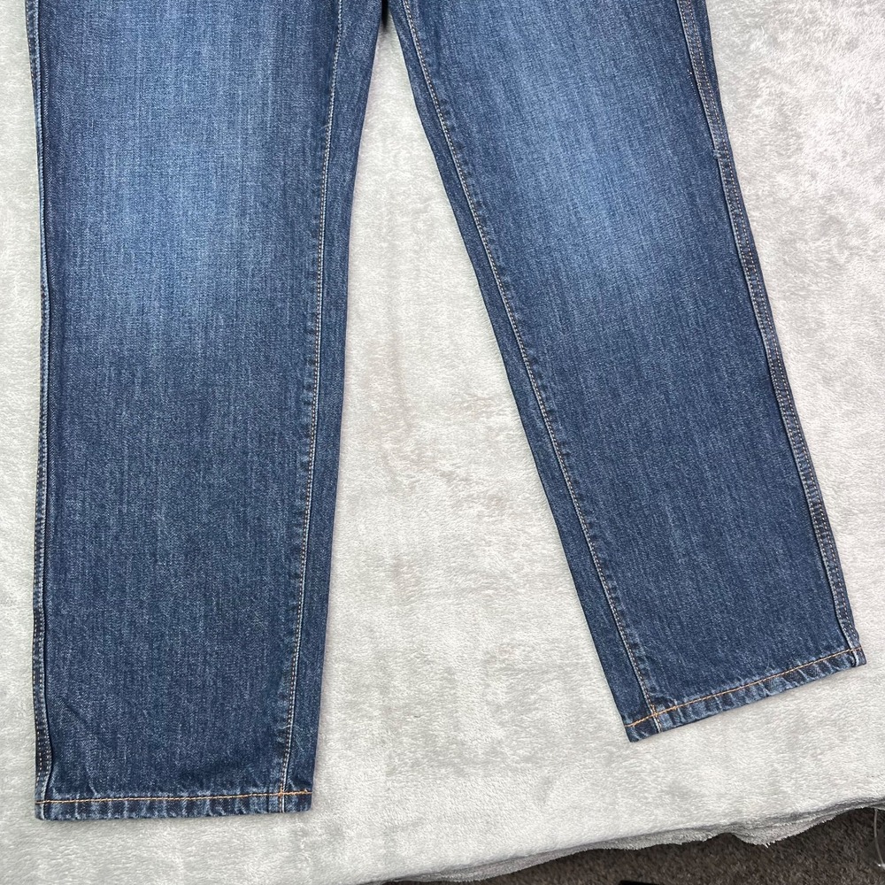 Banana Republic Jeans Womens 30 Blue High Rise Curvy Straight‎ Leg Dark Wash NWT - Picture 4 of 16